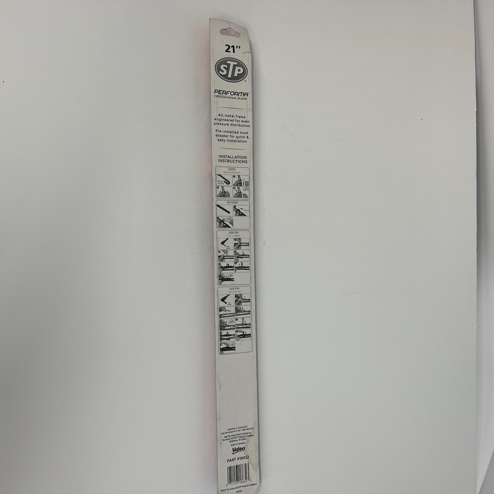STP Performa 21" Conventional Blade Part # 18632 Single 21 Windshield Wiper New - Picture 7 of 12
